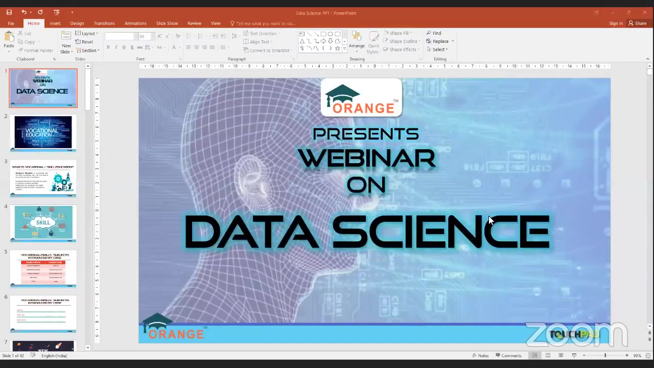 Webinar on Data Science for Grade 8 to 12